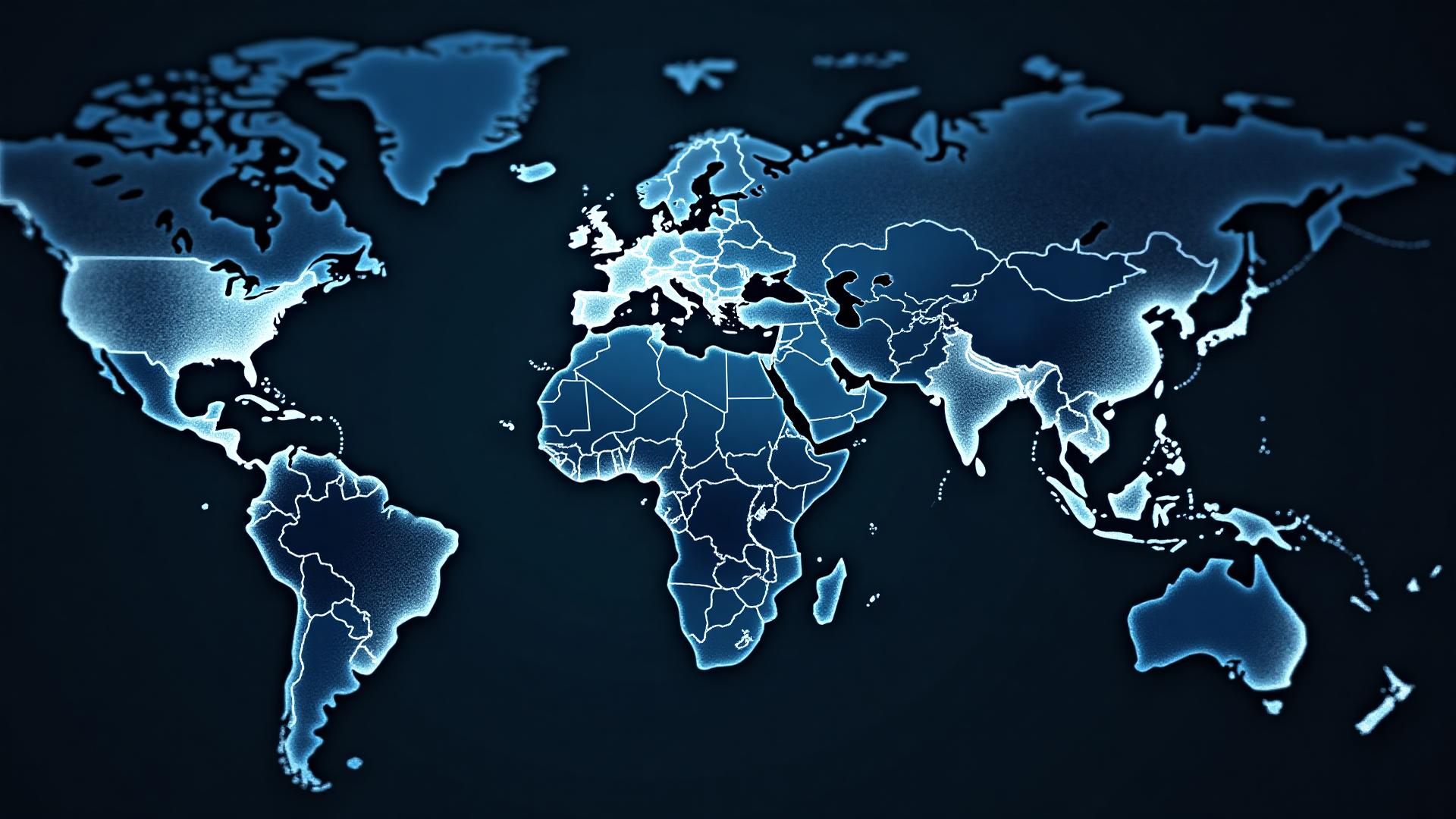 Global reach background